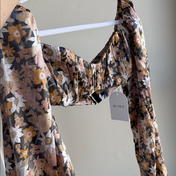 NWT Rumer PALOMA LONG SLEEVE CROP sizes XS and L - Picture 10 of 10